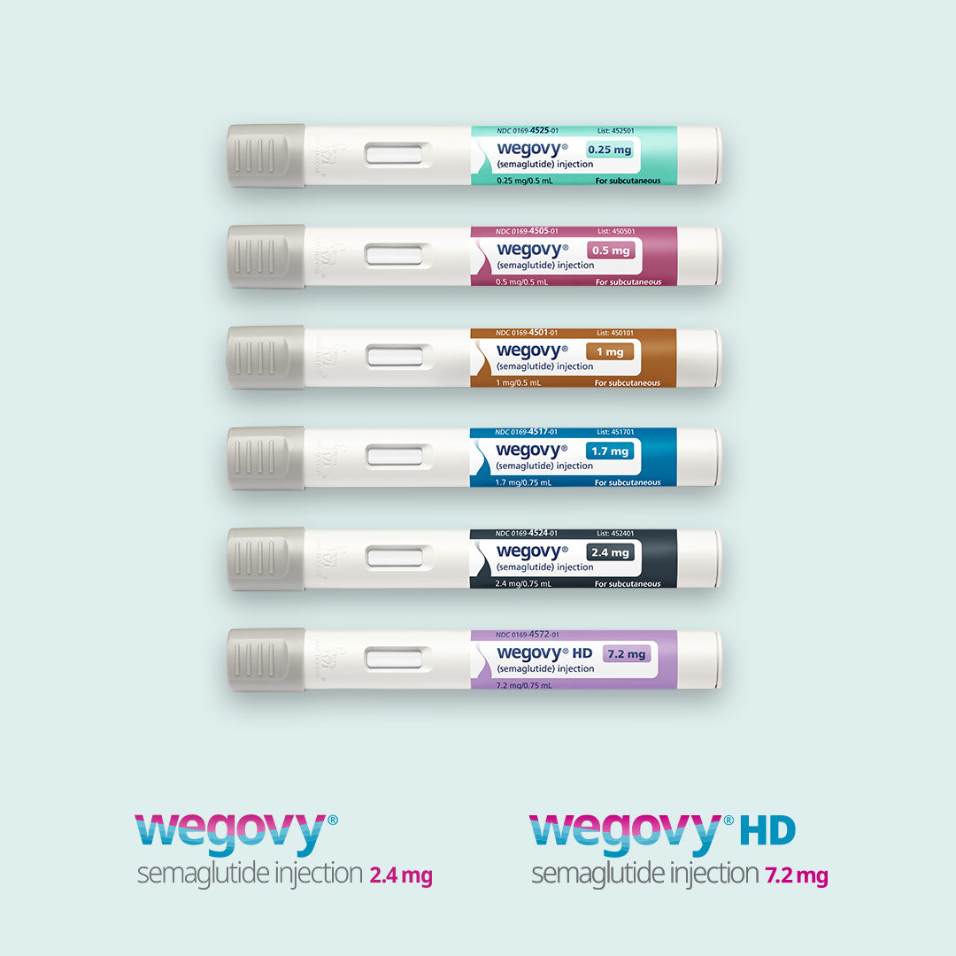Wegovy semaglutide injection pens